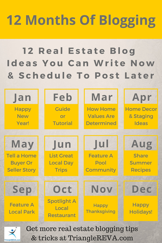 12 Real Estate Blog Topics